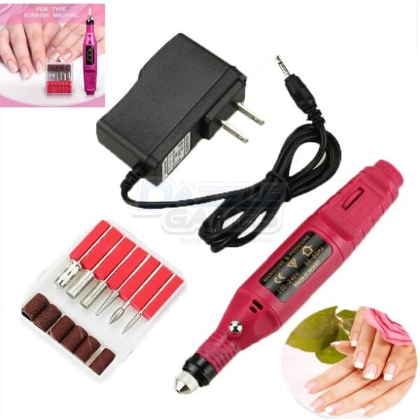 TekDeals Nail File Drill Kit Electric Manicure Pedicure